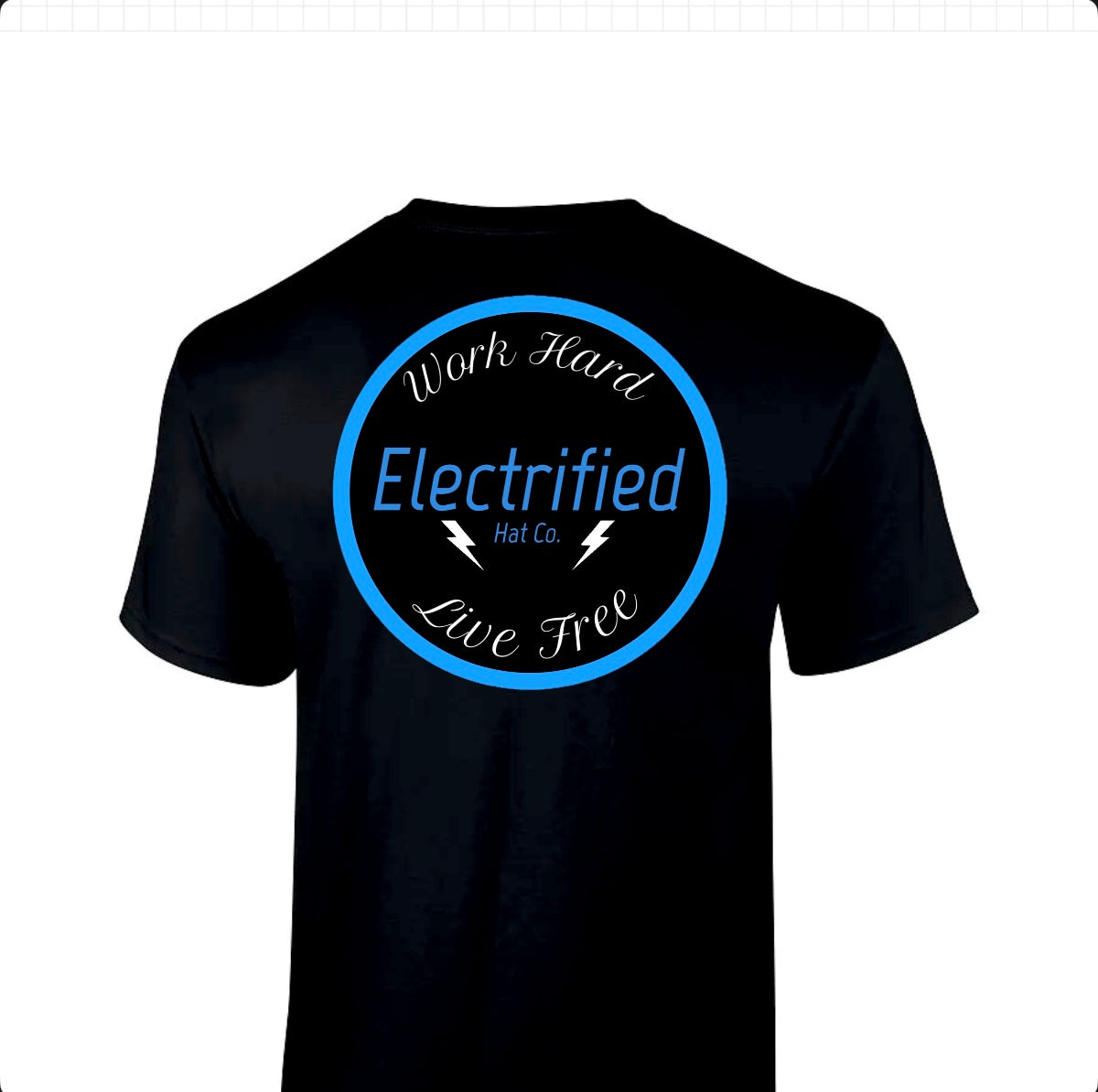 Electrified Live Free T shirt