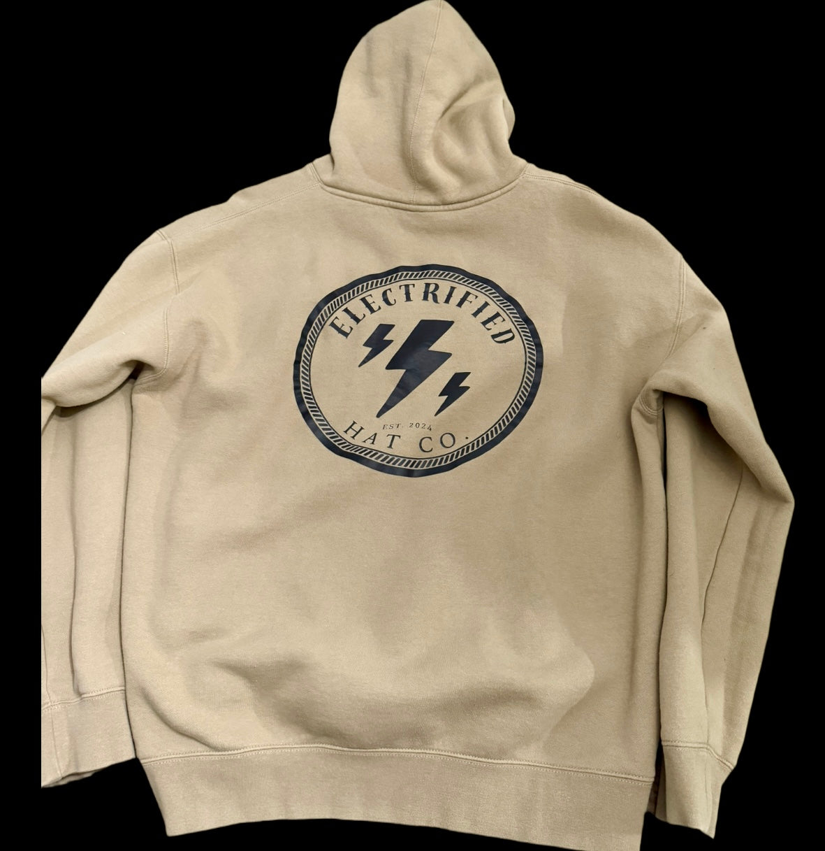 Tan Electrified Hoodie